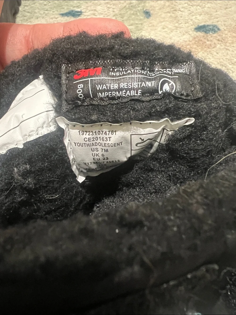 LIGHTLY WORN - Lands’ End Toddler Snow Boots, Size:7M